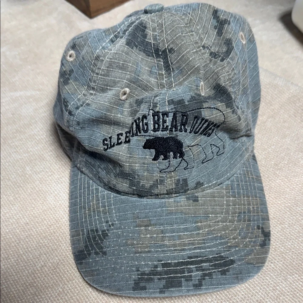Camouflage Sleeping Bear Dunes Cap